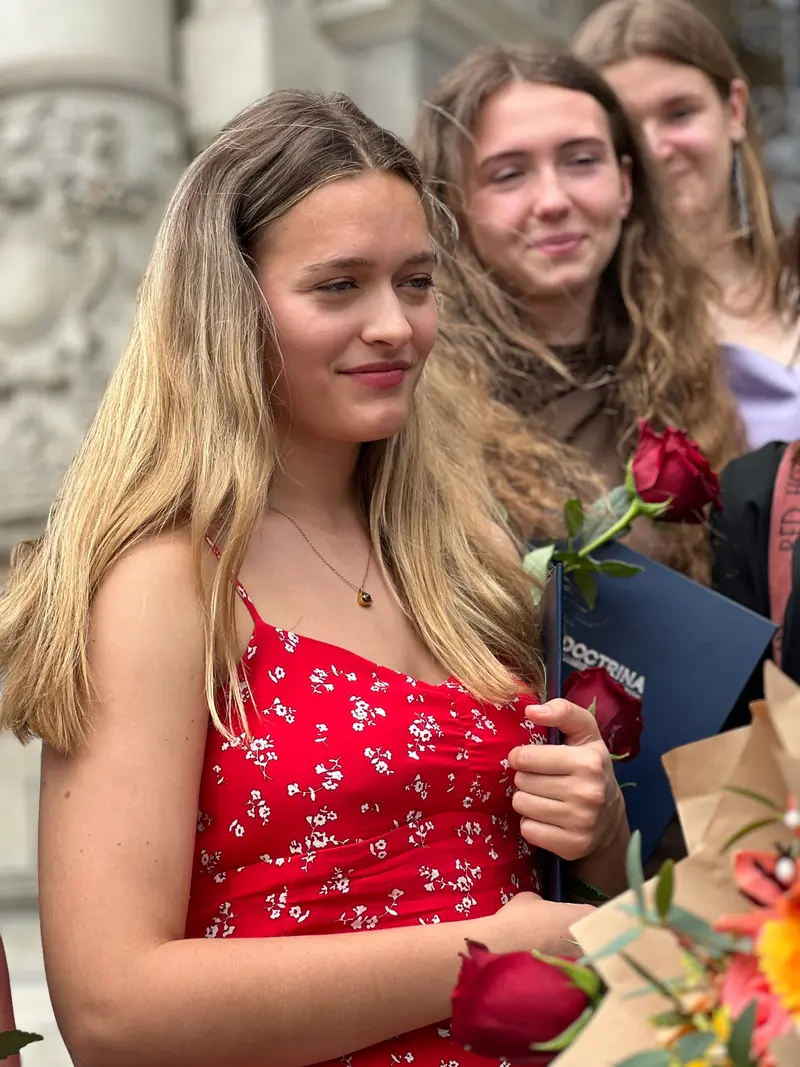 Předávání maturitních vysvědčení