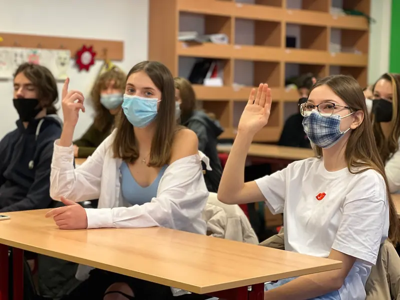 Gymnazistou na zkoušku 2. 2. 2022