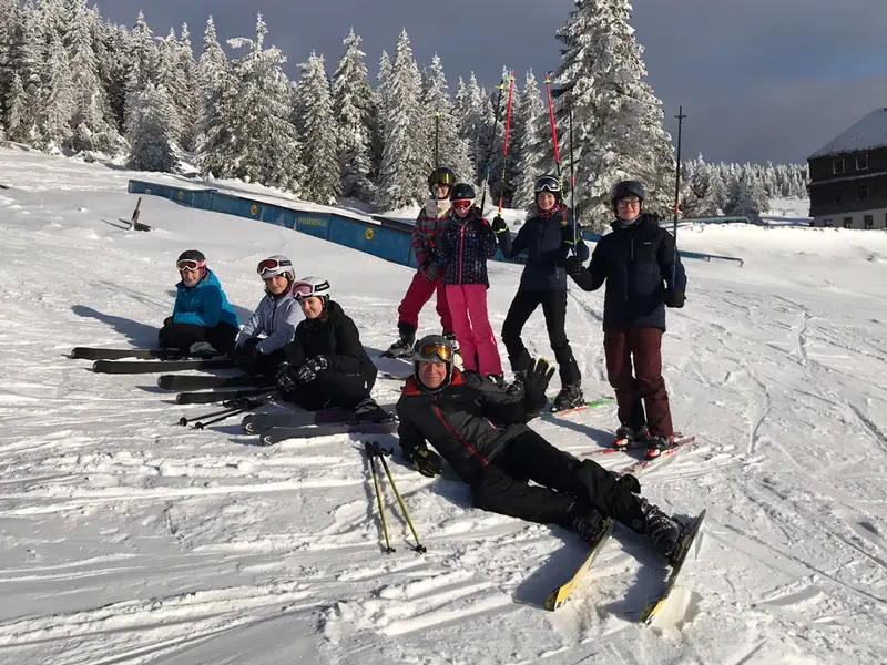 Sekunda na lyžařském kurzu 2023